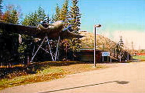 Entrance to the Air Museum at Pioneer Park